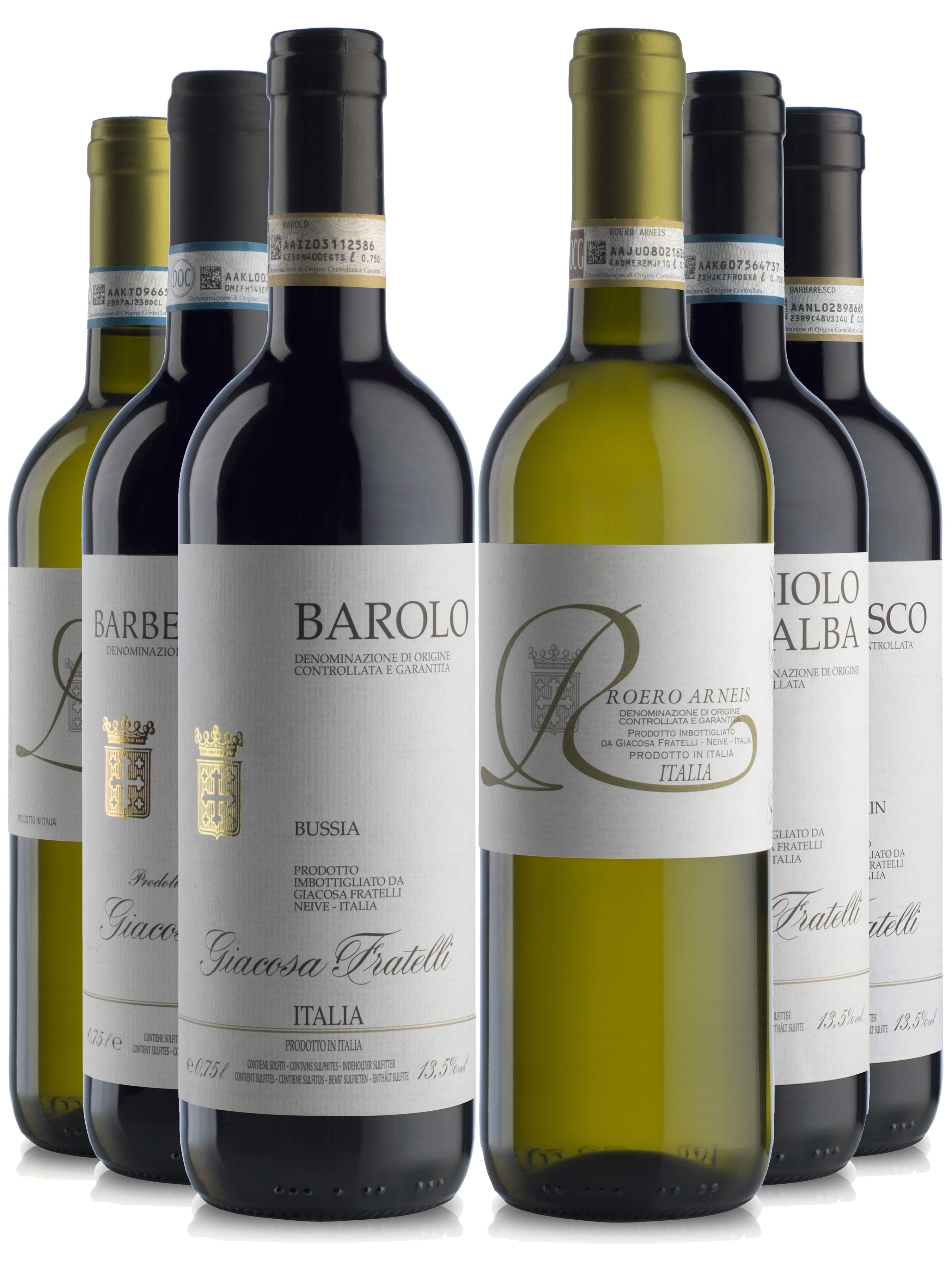 "In Bianco e Nero" Wine Box - 6 bottiglie x 0,75L